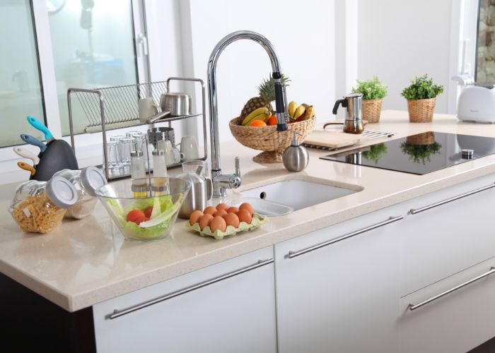 Restotech remodeling kitchen sink in Laguna Hills