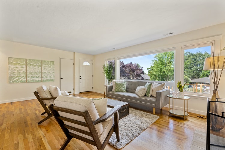 Hardwood floor in Mission Viejo