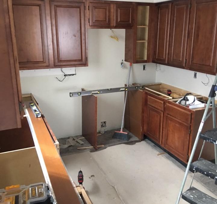 Condo Kitchen Cabinet Installation